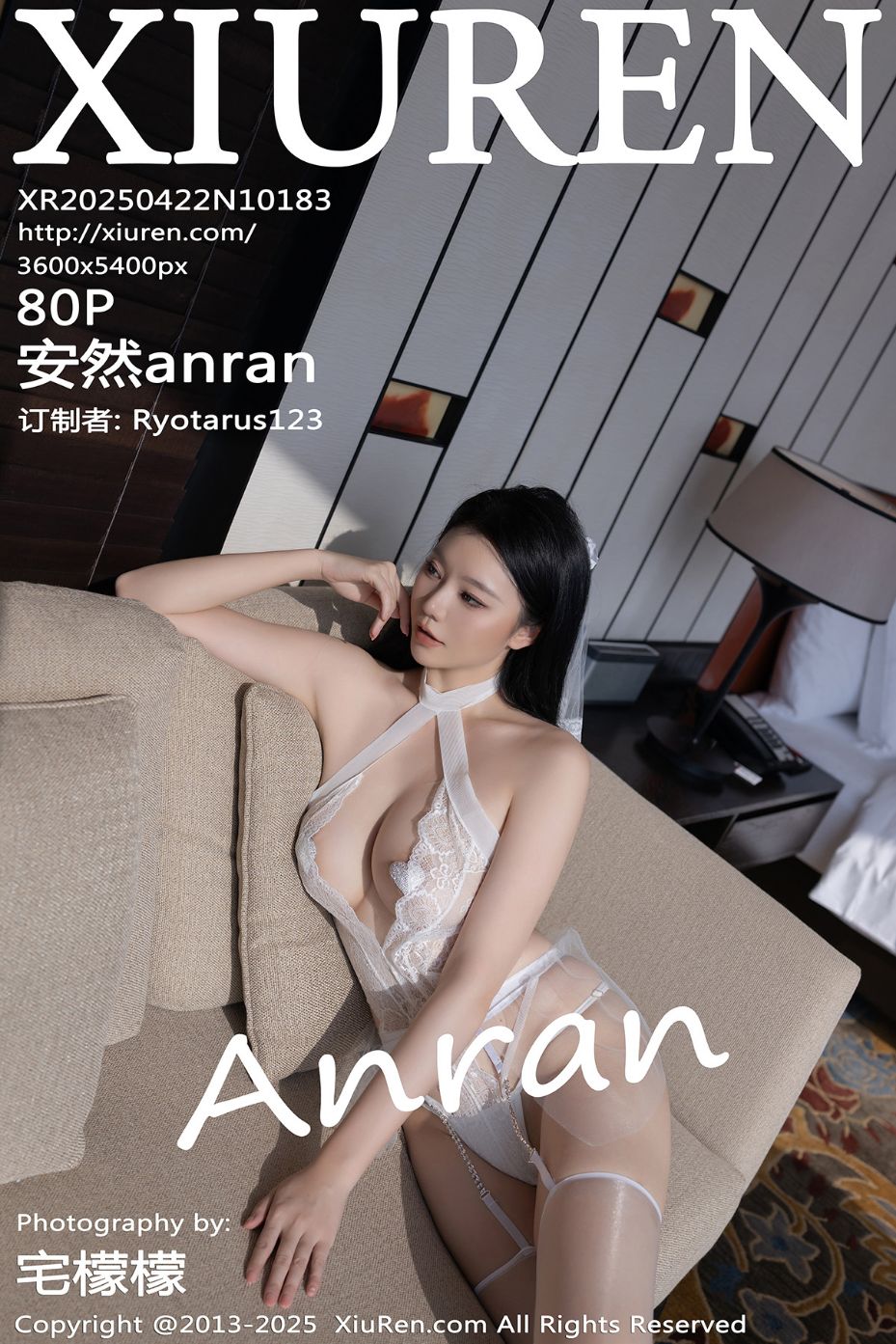 [XiuRen秀人网] 2025.04.22 No.10183 安然anran